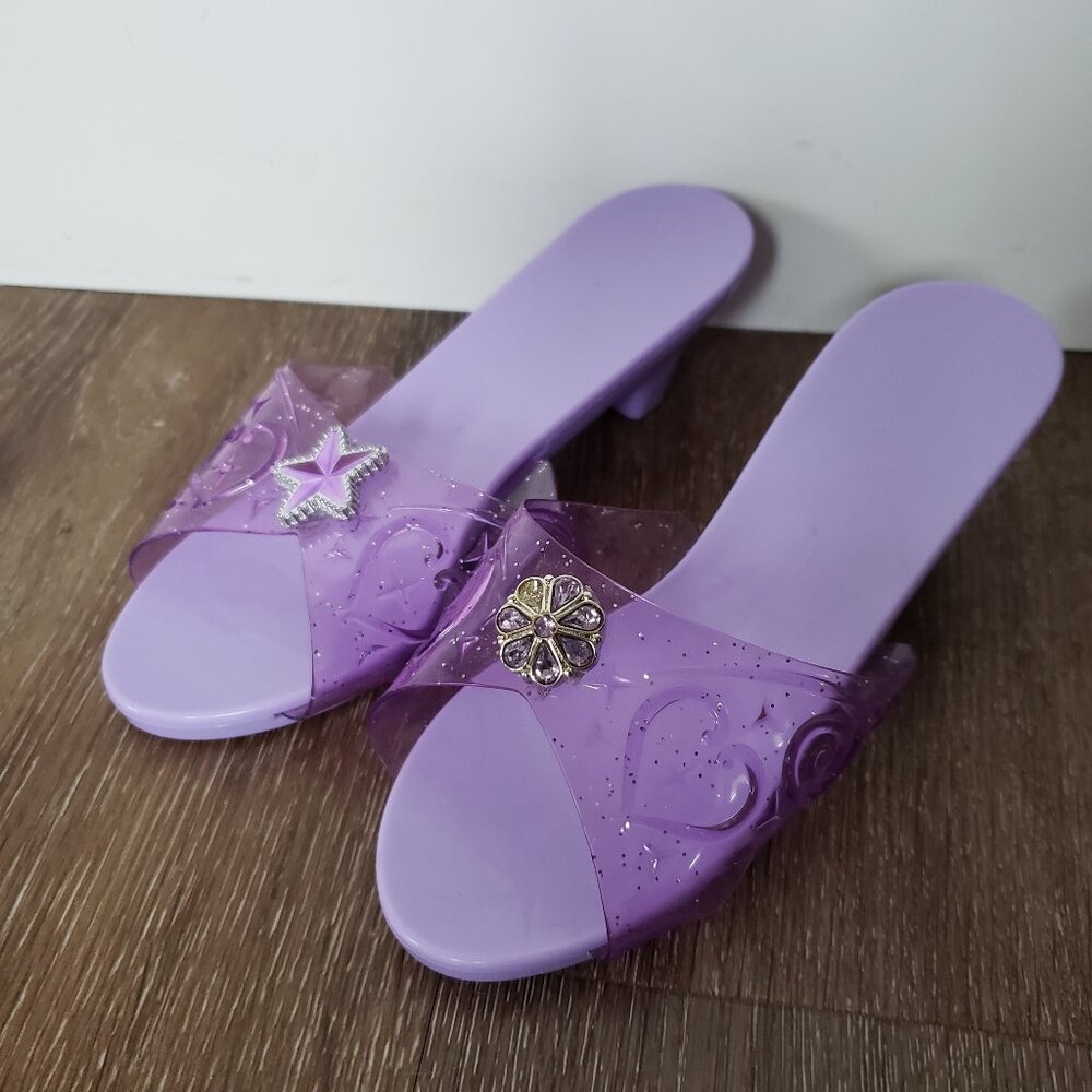 FREE ADD ON purple toddler girls dress up pretend play princess shoes high heels
